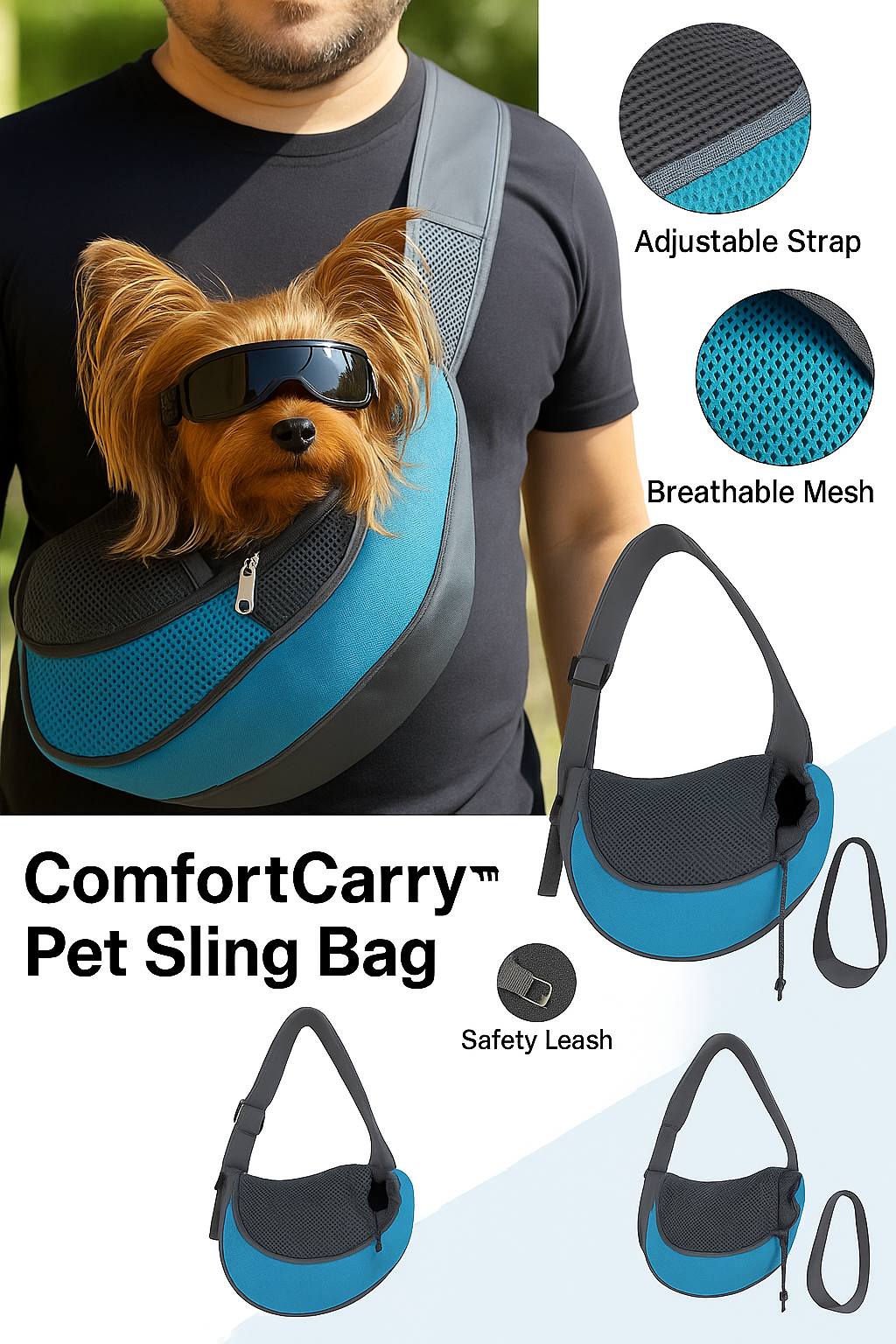 ComfortCarry™ Pet Sling Bag